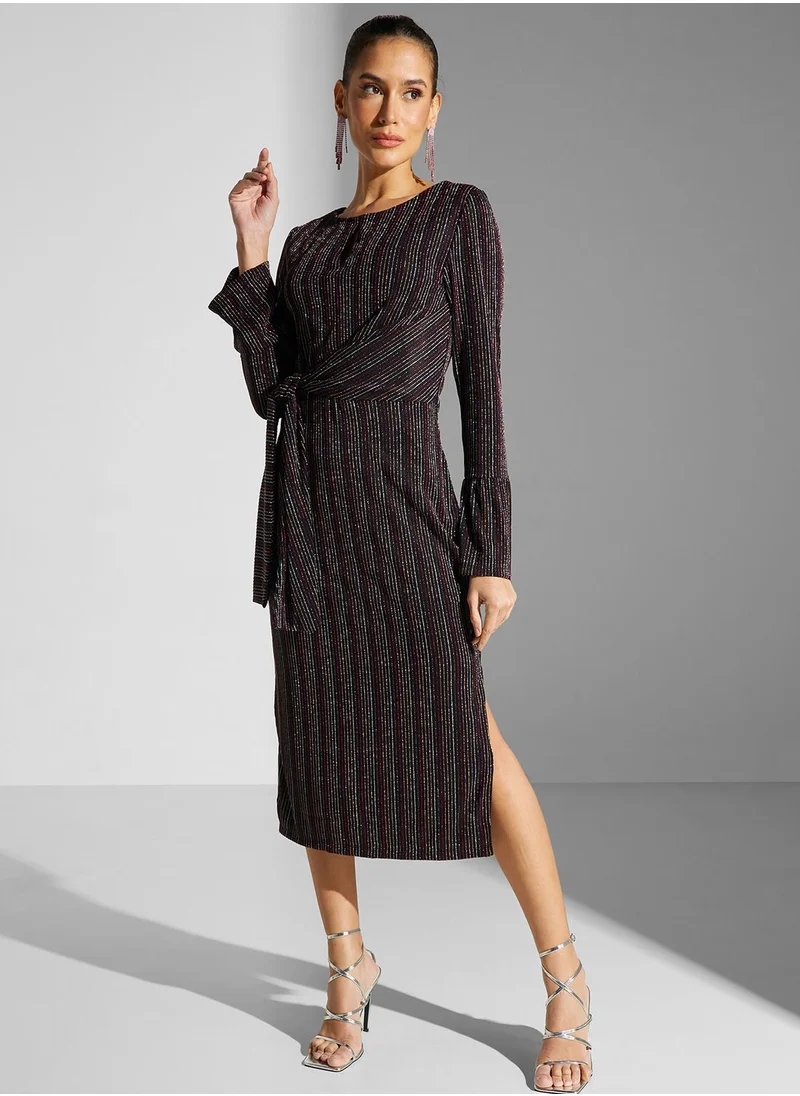 French Connection Keyhole Knitted Dress