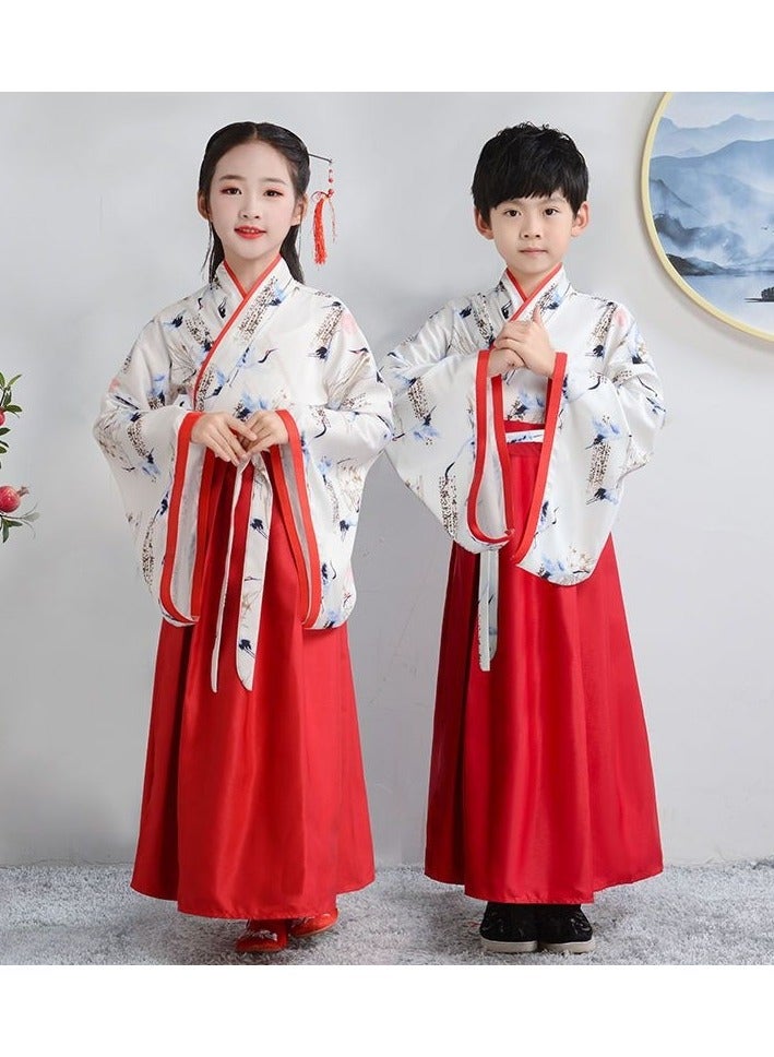 general Traditional Girl's Ancient Hanfu Costume - Elegant Princess Performance Dress for Stage, Cosplay & Cultural Events - Image 1