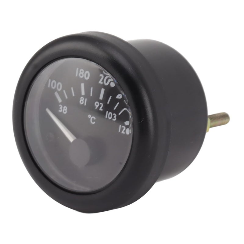Yunseity Pointer Water Temperature Gauge, Lightweight Pointer Water Temperature Gauge, Accurate ABS for Car (12V) - Image 1