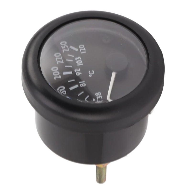 Yunseity Pointer Water Temperature Gauge, Lightweight Pointer Water Temperature Gauge, Accurate ABS for Car (12V) - Image 2
