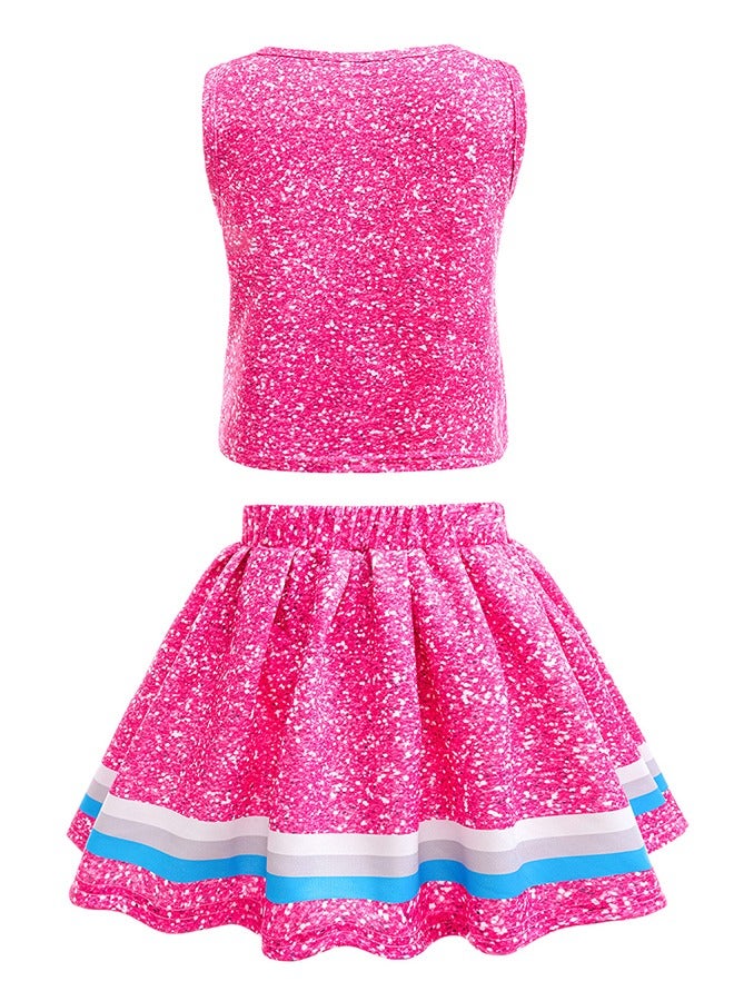 Barbie Costume Set For Girls Cosplay Dress Up - Image 4