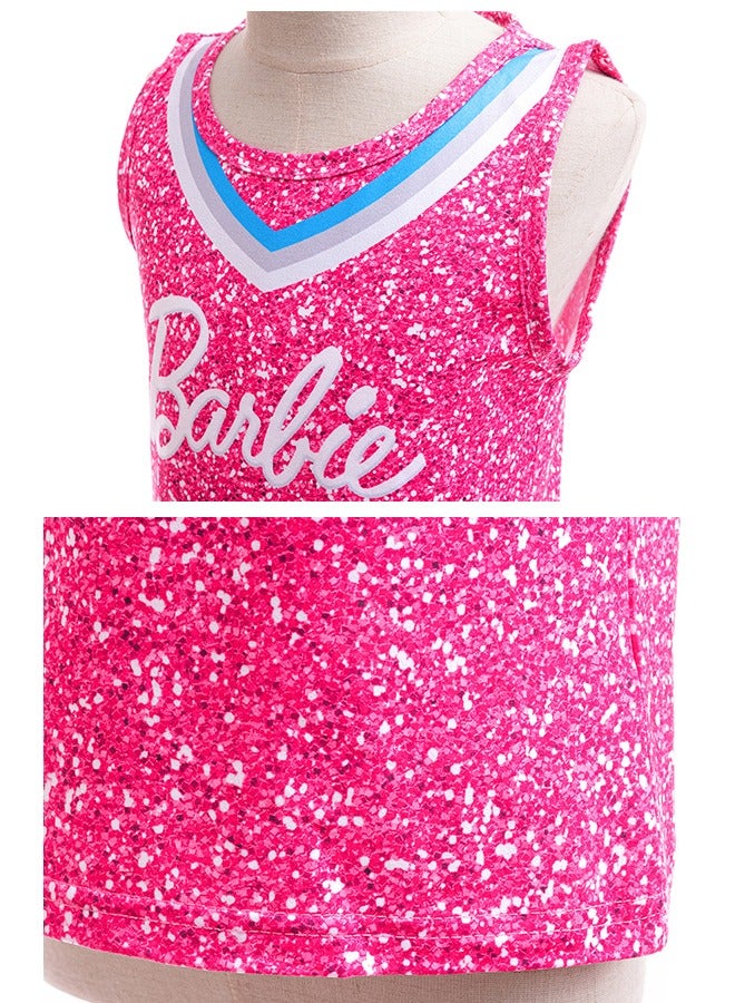 Barbie Costume Set For Girls Cosplay Dress Up - Image 5