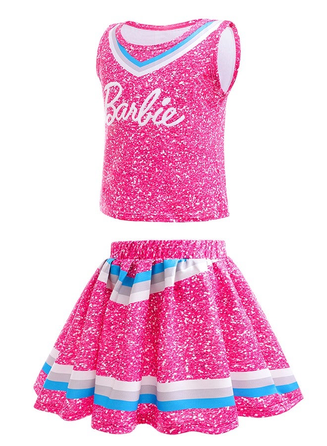 Barbie Costume Set For Girls Cosplay Dress Up - Image 3