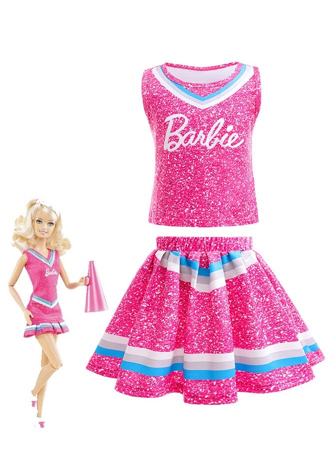 Barbie Costume Set For Girls Cosplay Dress Up - Image 2