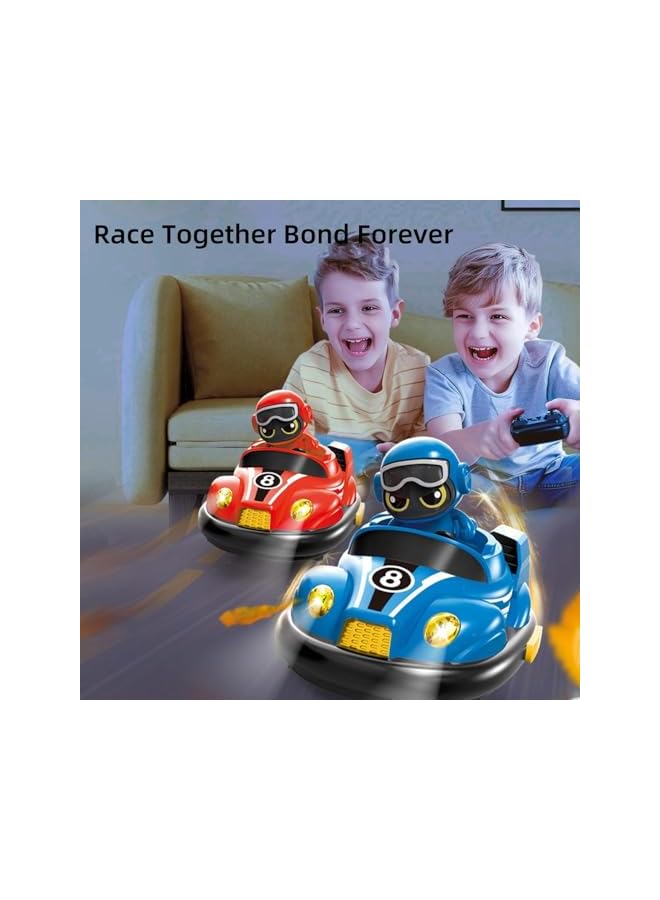 Kids Remote Control Car Toys Set - RC Race Vehicles Playset with Bump  Pop-up Feature, 2 Music-Playing Figures, Cool Indoor/Outdoor Birthday Gift for 3-12 Years Old Boys Girls Teens  - Image 5