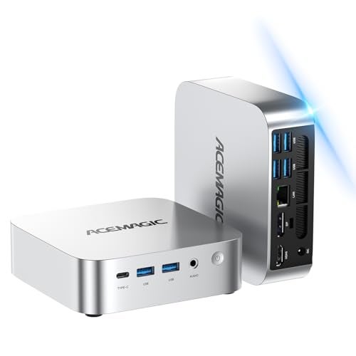 ACEMAGIC K1 Mini PC Windows 11 Pro, Intel Core 12600H (Beat 12450H up to 4.5 GHz) Mini Computers, 16GB DDR4 RAM 512GB SSD Triple 4K Display Desktop Micro Small Pc with BT5.2/WiFi6/HDMI/USB3.2 - Image 1