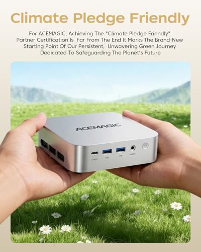 ACEMAGIC K1 Mini PC Windows 11 Pro, Intel Core 12600H (Beat 12450H up to 4.5 GHz) Mini Computers, 16GB DDR4 RAM 512GB SSD Triple 4K Display Desktop Micro Small Pc with BT5.2/WiFi6/HDMI/USB3.2 - Image 4