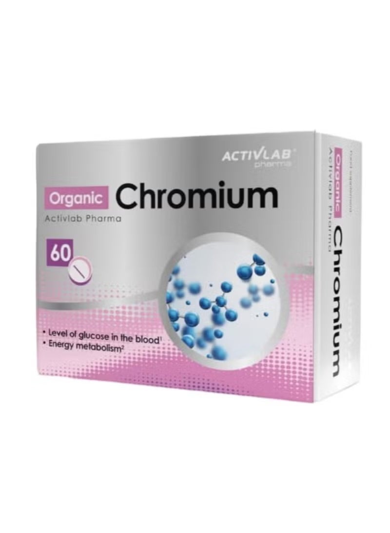 Active Lab Pharma Organic Chromium Tablets, 60 Tablets