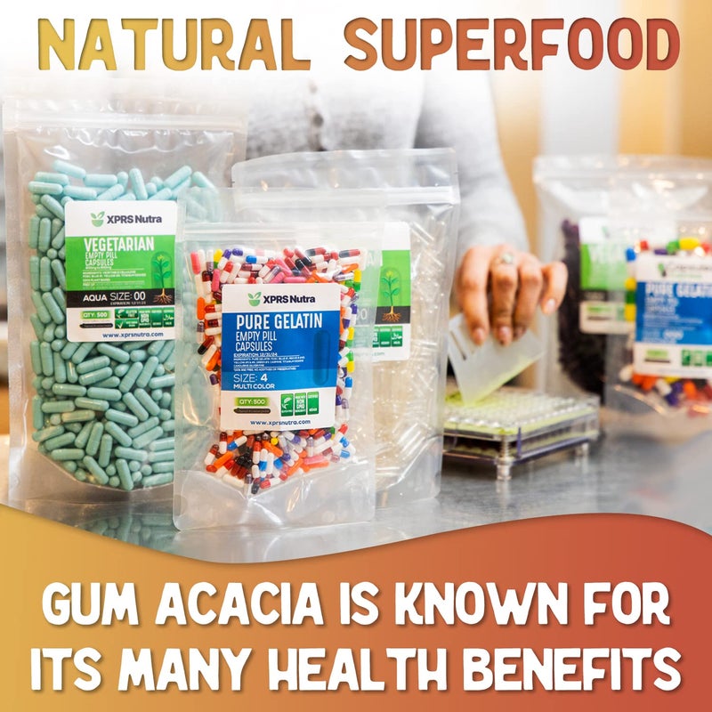 XPRS Nutra Gum Arabic Powder - Premium Acacia Gum Powder 4 Ounce - Food Grade Powdered Arabic Gum Arabic for Watercolor Paint - Arabic Gum for Baking and More - Image 5