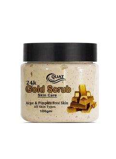 Quat Gold Face Scrub For Glowing Skin For Women & Men  - Image 1