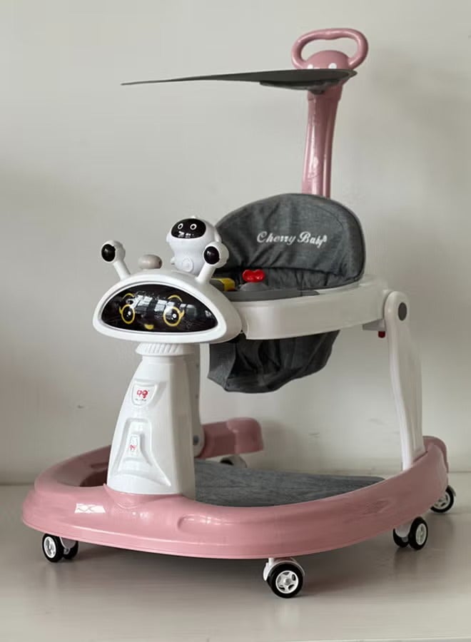 كيدوز مشاية أطفال - وردي