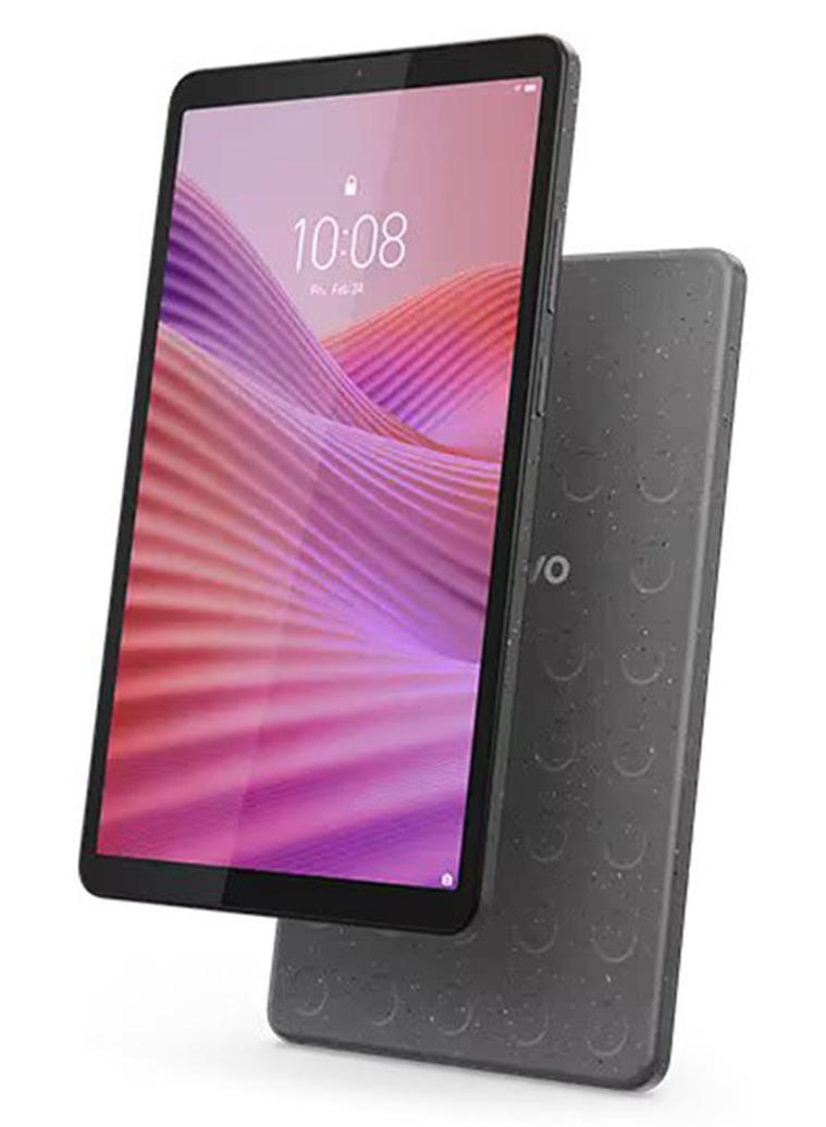 لينوفو تاب واحد مع غلاف، شاشة تعمل باللمس HD 8.7" 480nits مضادة للبصمات، معالج MediaTek Helio G85، 4GB ذاكرة عشوائية، 128GB تخزين، واي فاي، أندرويد 14، لون رمادي لونا ZAF00123AE - TB305XU - Image 1