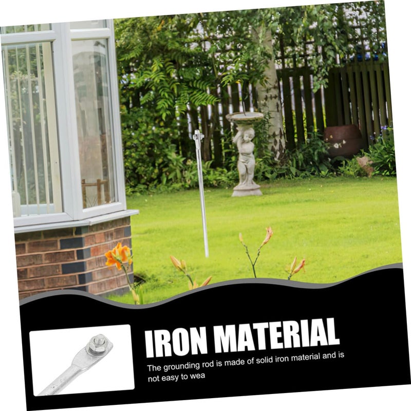 3Pcs Galvanized Steel Grounding Rods For Generators Antennas Electrical Fences - Image 4