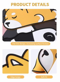 GROIC Car Dashboard Anti-Slip Pad, Cute Cartoon Yellow Puppy Pattern  Multi-Functional Non-Slip Sticky Mat for Cell Phones, Sunglasses, Keys, Coins, Non-Slip Mat  - Image 5