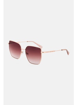 GANT Women GA00011 Square Sunglasses, Gold  - Image 3
