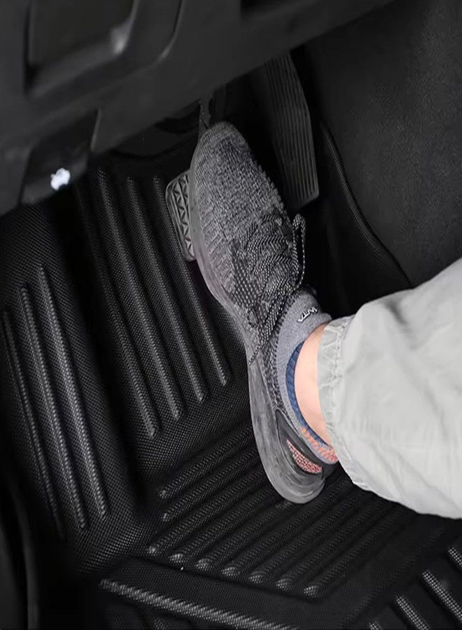 5D Floor Mats for Land Rover Defender, Heavy Duty Floor Mats for Defender 2020+ Models, All Weather proof Mats Set of 3piece - Image 3