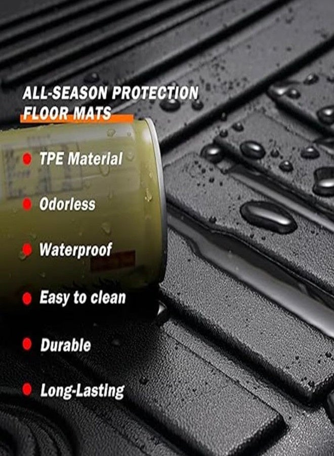 5D Floor Mats for Land Rover Defender, Heavy Duty Floor Mats for Defender 2020+ Models, All Weather proof Mats Set of 3piece - Image 5