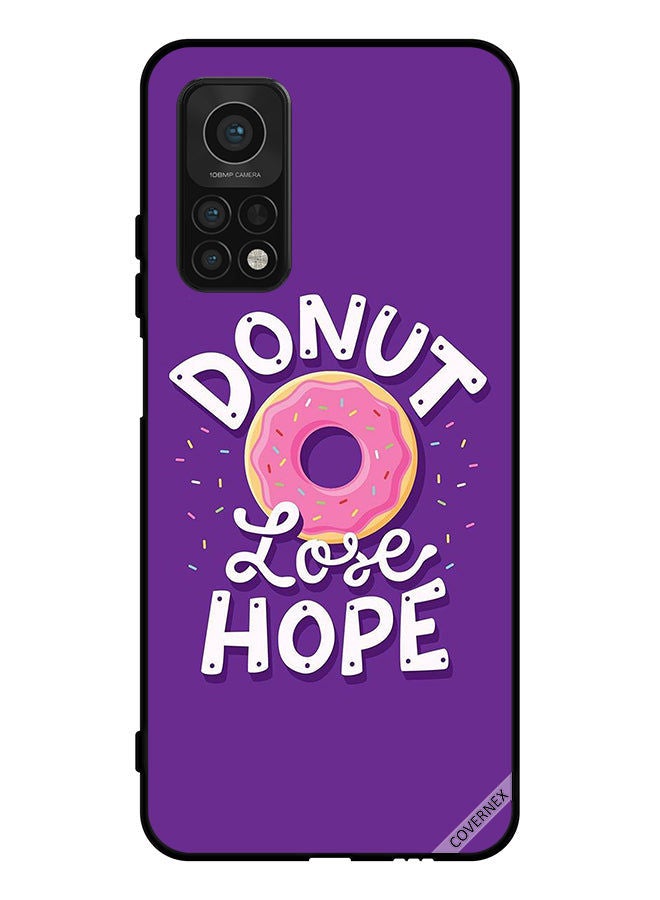 Covernex Protective Case Cover For Xiaomi Mi 10T Pro 5G Donut Lose Hope - Image 1