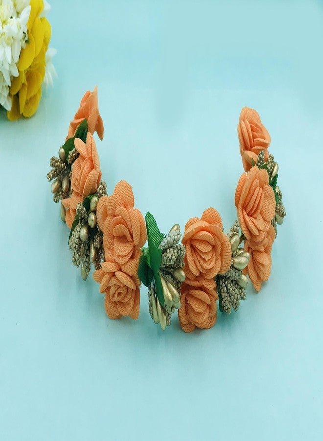 AROOMAN Hair Gajra Juda/Bun Decoration Accessories Hair Gajra Women/Girls For Wedding/Party - Image 4
