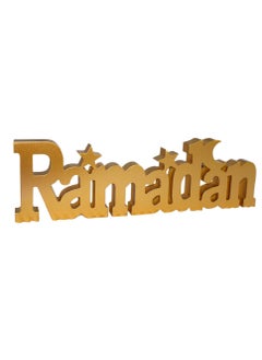 هايلاند زينة رمضان مبارك بحروف علوية للطاولة للمنزل  - Image 2