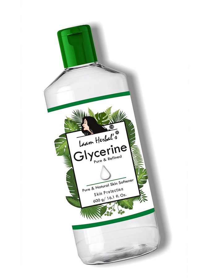 Laam Glycerine Pure & Refined ; Vegetable Glycerine ;For Chaffing Moisturizing Uneven Skin Tone Dryness Dark Spot Wrinkles Aging;Natural Soft & Glowing Skin (600 G) - Image 1