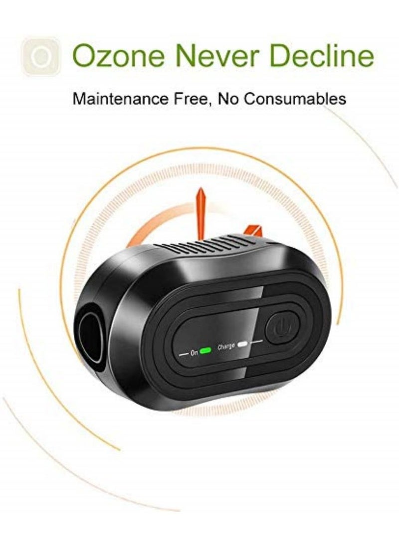 Excefore جهاز تطهير وتنظيف CPAP، جهاز تطهير وتعقيم الهواء بالأوزون، جهاز تطهير وتعقيم التهوية من أجل هواء نظيف، جهاز CPAP، خرطوم، أنبوب، ملحقات، قناع  - Image 3