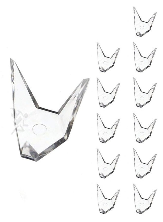 OnFireGuy 1.25 inch Triangle Display Stands for Minerals Fossils Geodes, Pack of 12 - Image 1