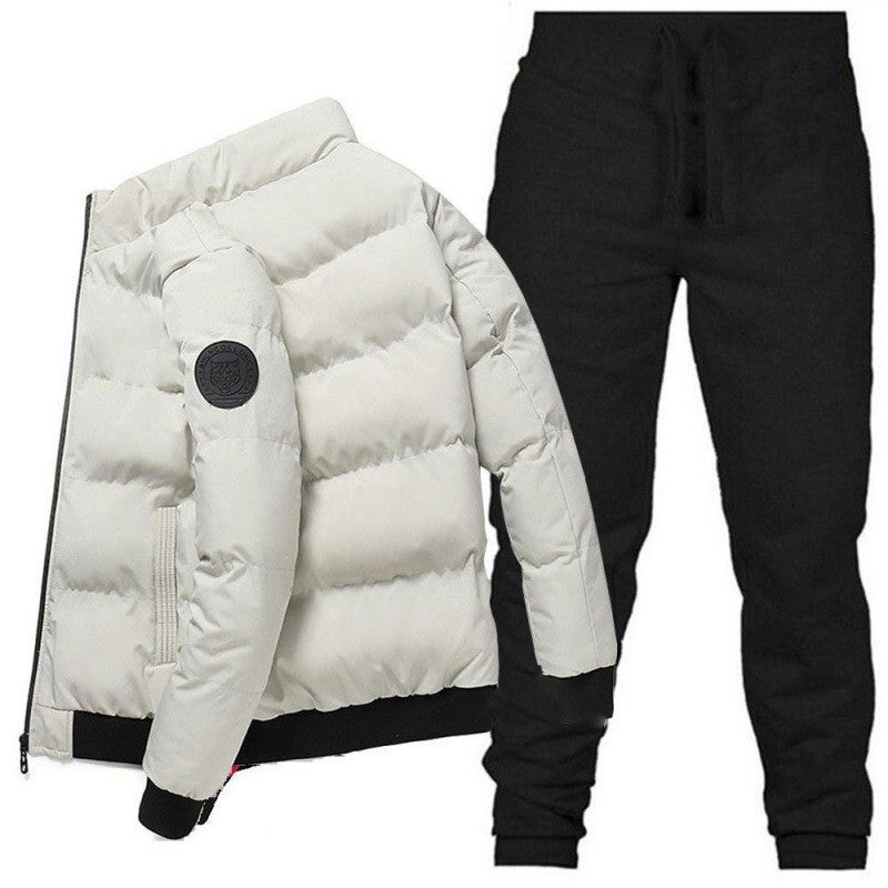 New Vertical Collar Cotton Coat Men'S Winter Thickened Fashionable Comfortable Warm Cotton Coat Trendy Brand Short Korean Men'S Cotton Coat - Image 3