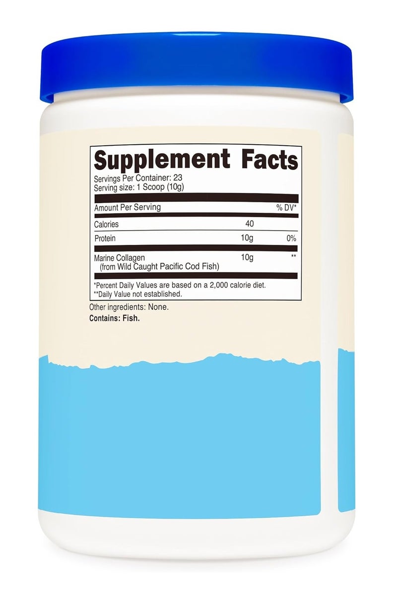 Nutricost Marine Collagen Powder Wild Caught 8oz Unflavoured - Image 4