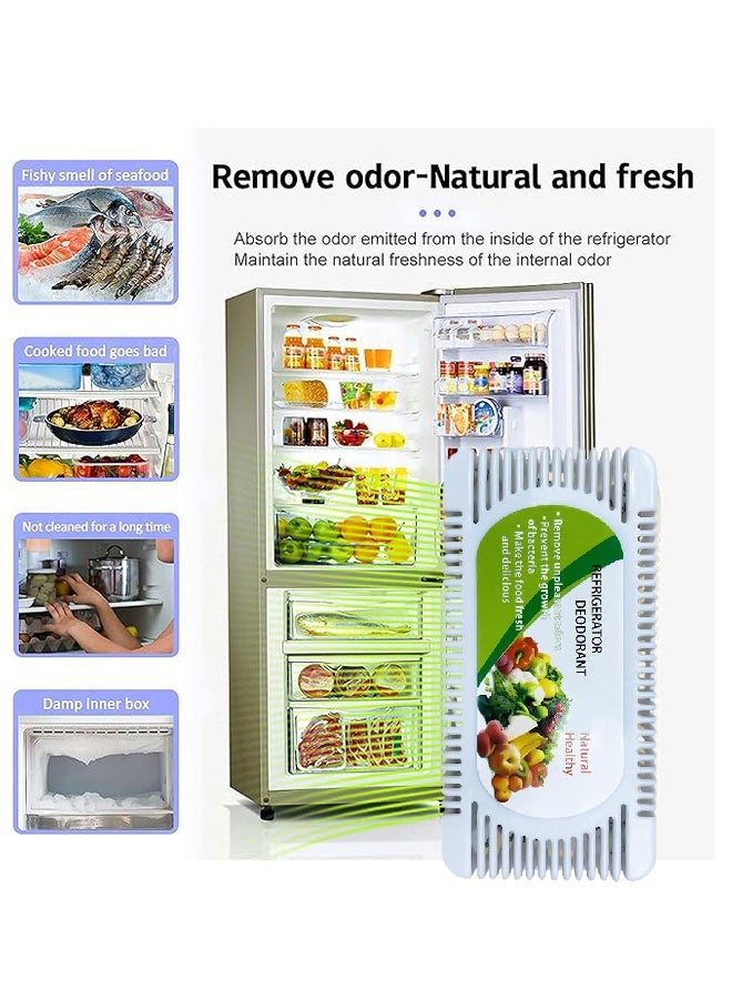 2 Boxes (Large Size) * 60g, Refrigerator - Specific Deodorizer Box | Activated Carbon for Deodorization & Freshness Preservation, Efficient Odor Absorption, Cost - Effective Household Deodorant  - Image 4