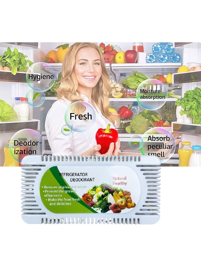 2 Boxes (Large Size) * 60g, Refrigerator - Specific Deodorizer Box | Activated Carbon for Deodorization & Freshness Preservation, Efficient Odor Absorption, Cost - Effective Household Deodorant  - Image 3