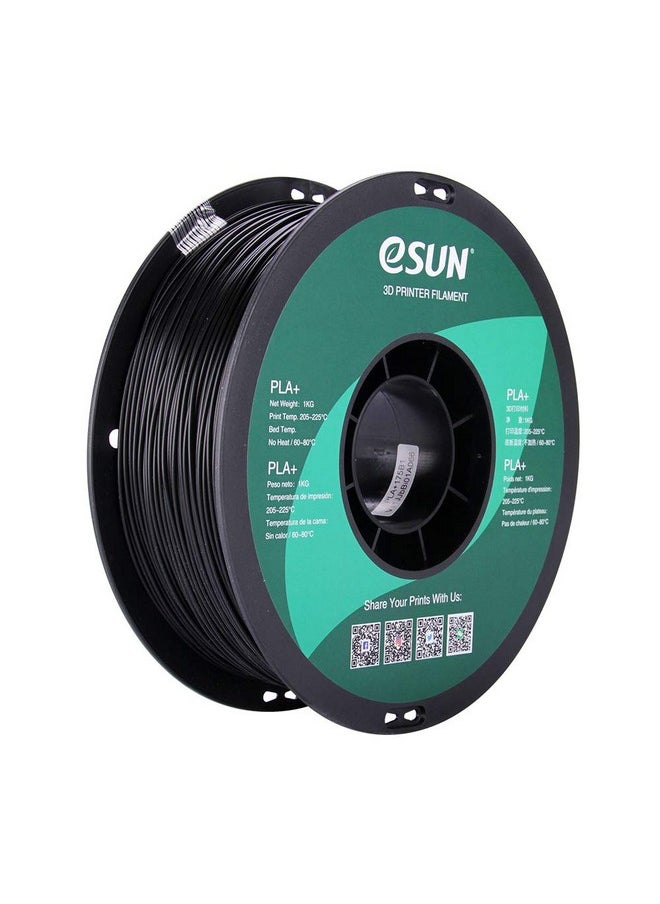 إي صن خيوط طابعة eSUN PLA PRO (PLA+) ثلاثية الأبعاد، دقة الأبعاد +/- 0.03 مم، بكرة 1 كجم، 1.75 مم، أسود  - Image 1