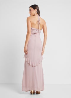 Ruffle Detailed Front Slit Maxi Dress - pzsku/Z138B1D9BE747D503835CZ/45/_/1740978086/d11ef731-1c4d-411d-9288-4bb8f837f7cb