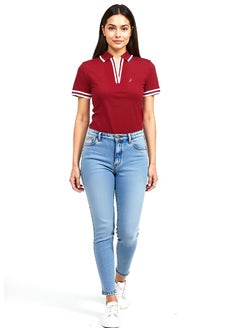 NAUTICA Basic Regular Fit Premium Cotton Logo Polo Shirt  - Image 4