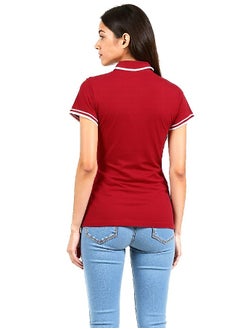 NAUTICA Basic Regular Fit Premium Cotton Logo Polo Shirt  - Image 3