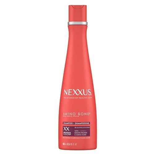 Nexxus Shampoo Amino Bond for All Types of Damaged Hair with Amino Acids & Keratin Protein 13.5 oz