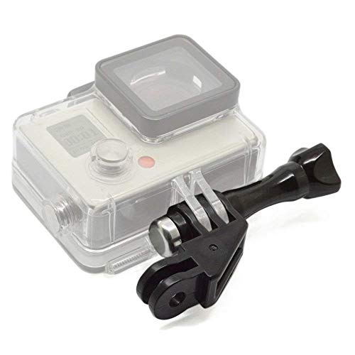 Action Pro 90-Degree Direction Mount Adapter with Screw Compatible with GoPro Hero 13 12 11 10 9 8 7 6 5 4 3+ 3 SJCAM Xiaomi YI EKEN and Other Action Cameras - Image 1