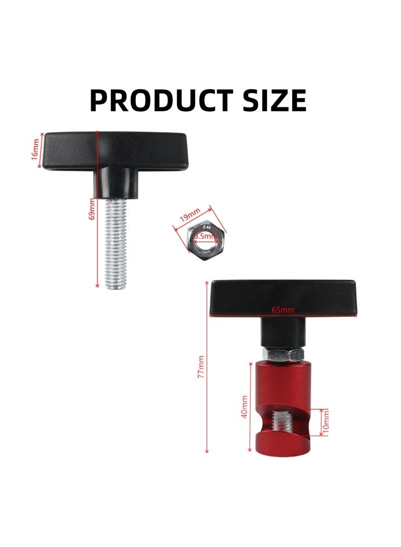 Pack-2 Car Hood Prop Rod Tool Struts Clamp, Vehicle Support Rod Retainer, Universal Snap-on Anti-Pinch Automotive Suppor Accessories - Image 2