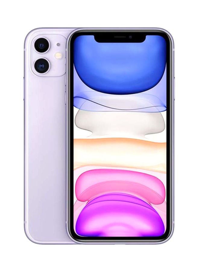Apple iPhone 11 Purple 128GB 4G LTE (2020 - Slim Packing) - International Version - Image 1