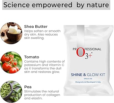 O3 Shine Glow Mono Dose Facial Kit 38g KIT184 - Image 5