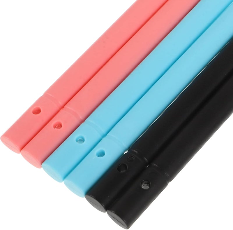 6pcs LCD Writing Tablet Stylus Pens and Adults, Magnetic Induction Touch Screen Stylus, Reusable Digital Drawing and Writing Pens for LCD Tablets, Black Blue Pink - Image 3
