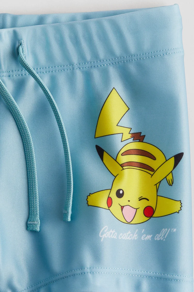 اتش اند ام سروال سباحة داخلي بطبعات