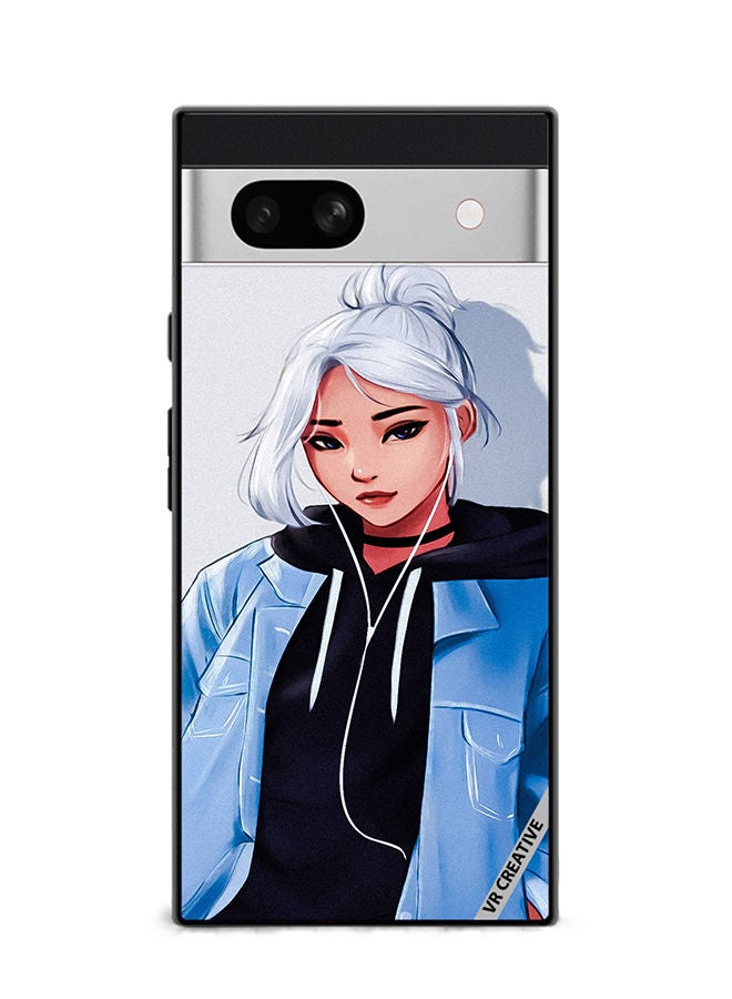 VR CREATIVE Protective Case Cover For Google Pixel 7a Valorant Design Multicolour - Image 1