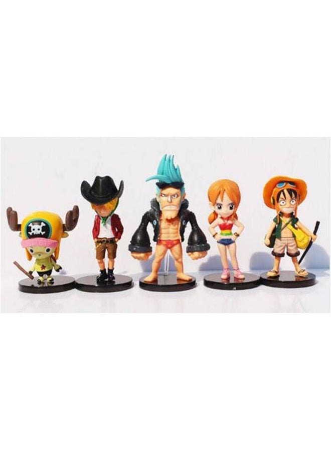 Loquat 9-Piece Anime One Piece Collectible Action Figure Model Toy Set For Kids - Image 3