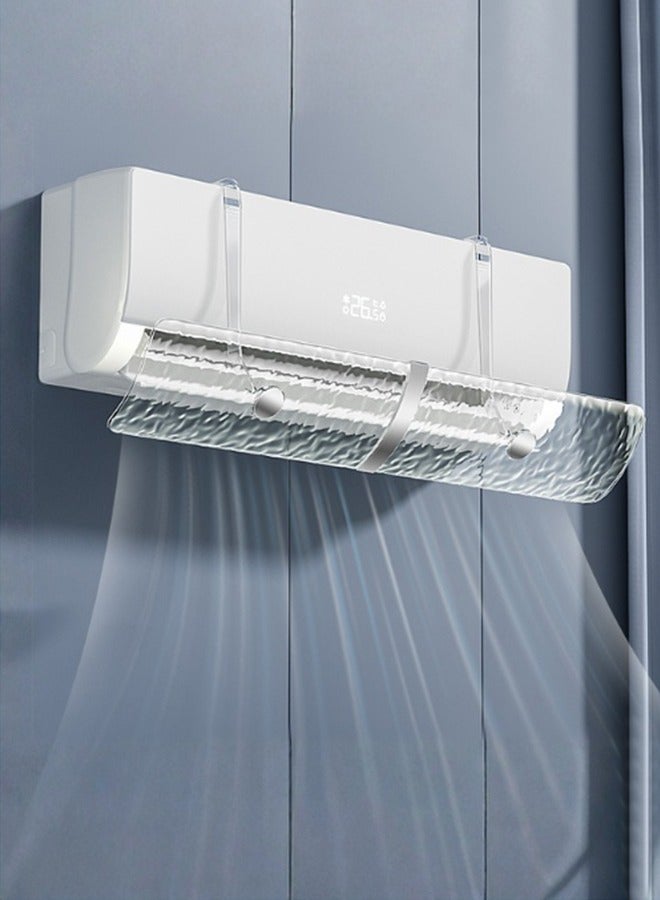 MaWadda Adjustable Air Conditioner Deflector For Split Air Conditioners Effectively Controls Airflow Direction and Improves Air Quality, Easy Installation Without Punching For Wall - Image 1