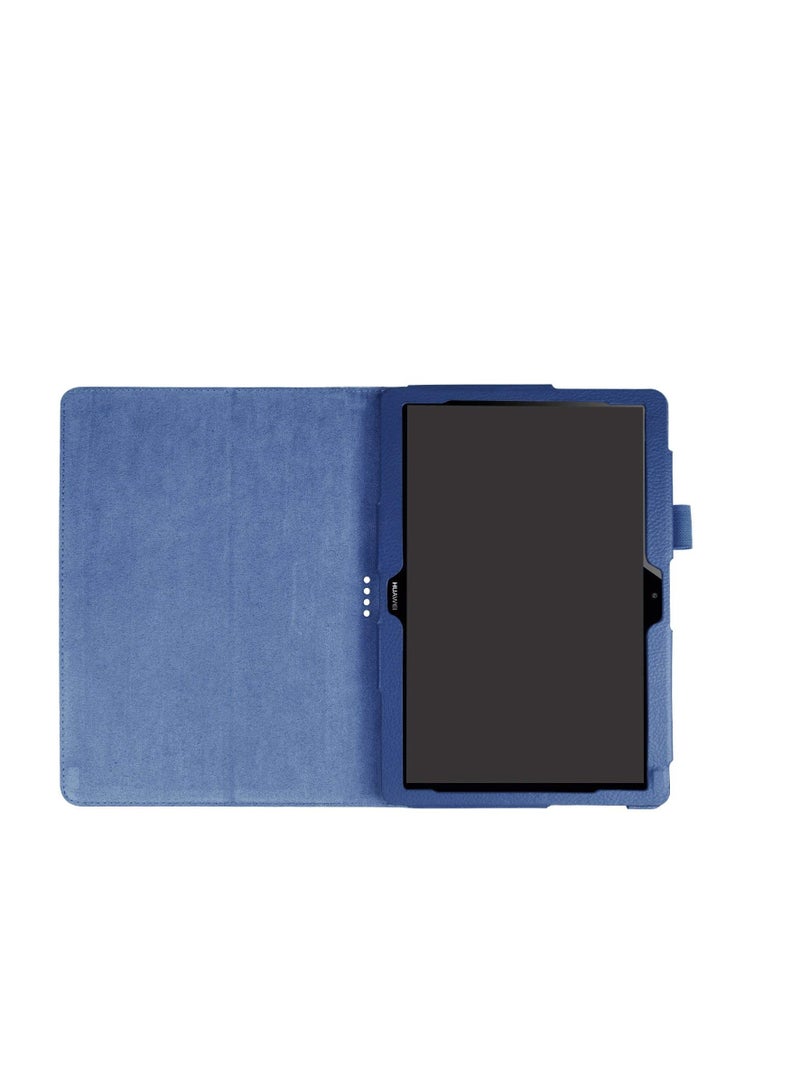 Tablet Cover for Huawei Honor T3 10-L09/W09, Premium Multiple Viewing Angles Stand Leather Folio, 9.6 inches, for your tablet, Magnetic smart cover supports (Blue) - Image 3