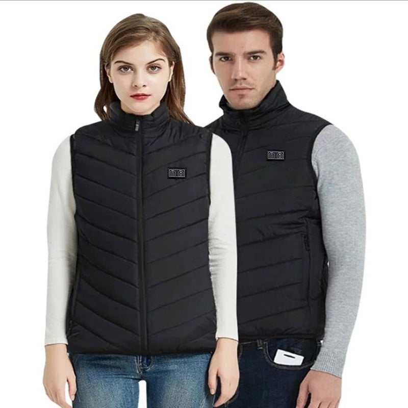 Intelligent Dual-Control Four-Five District Eight-Nine District 11 District Vest Electric Heating Vest Charging Men'S And Women'S Heating Vest - Image 2