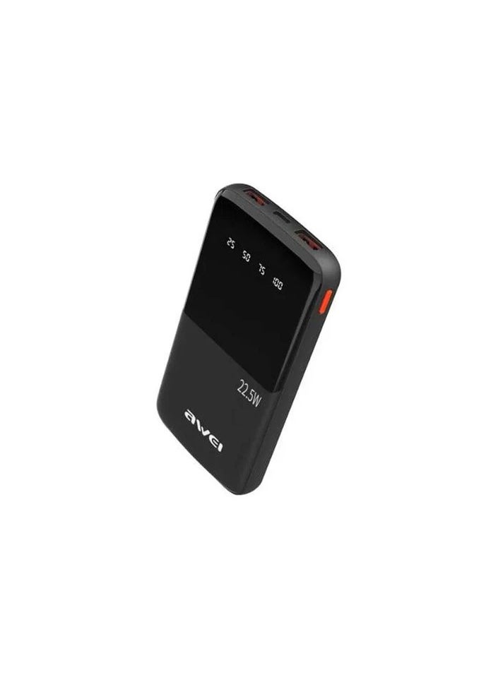 Awei - Awei Power Bank 10000mah Fast Charging P10k - Image 1