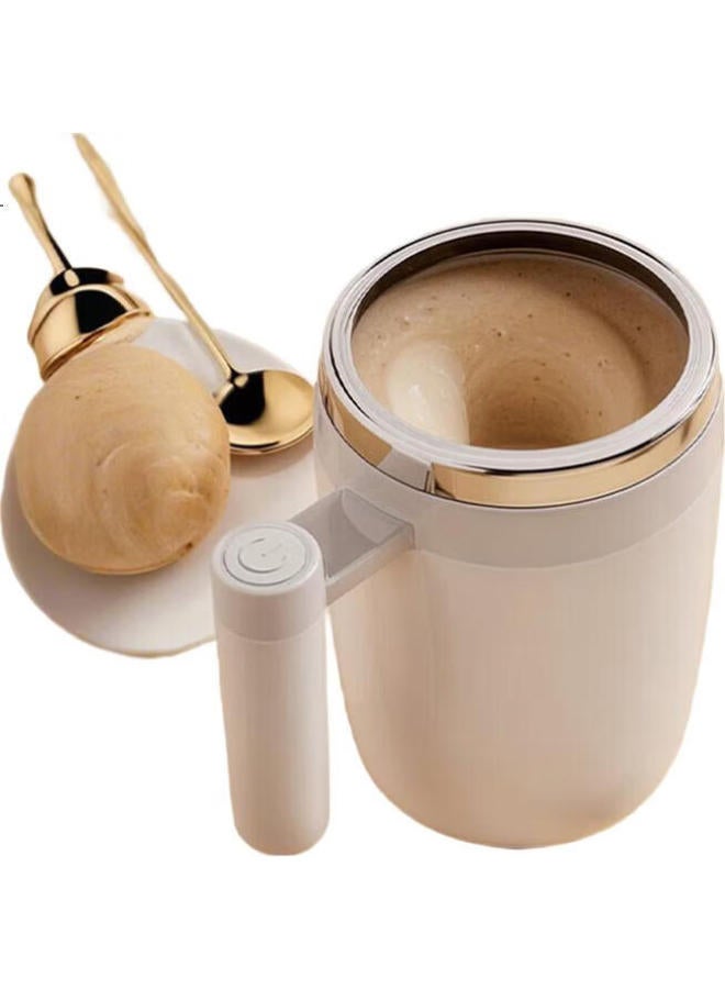 Cliton Electric Mixing Cup, Automatic Self-Stirring Rechargeable Coffee Cup, Magnetic Rotating Mixing Cup For Soy Milk Powder, Lazy Shaker Water Cup - Image 3