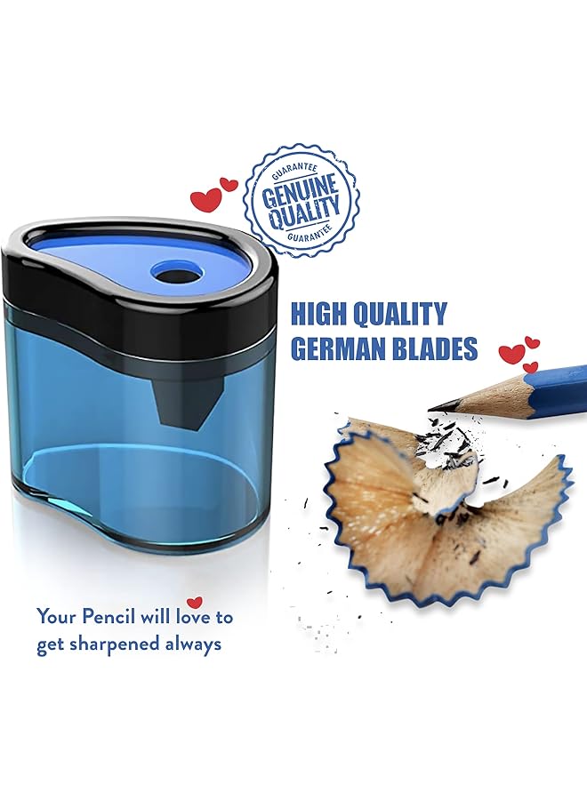 ماكسي مبراة موجة ذات برميل شفاف بفتحة واحدة علبة مكونة من 6 قطع - Image 2